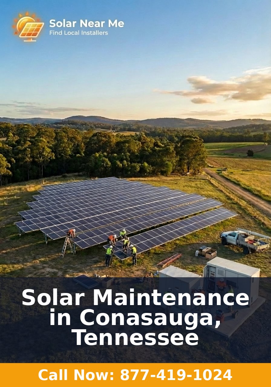 Solar Maintenance in Conasauga, Tennessee