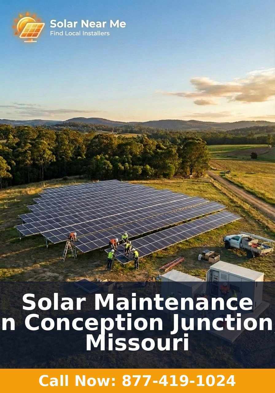 Solar Maintenance in Conception Junction, Missouri