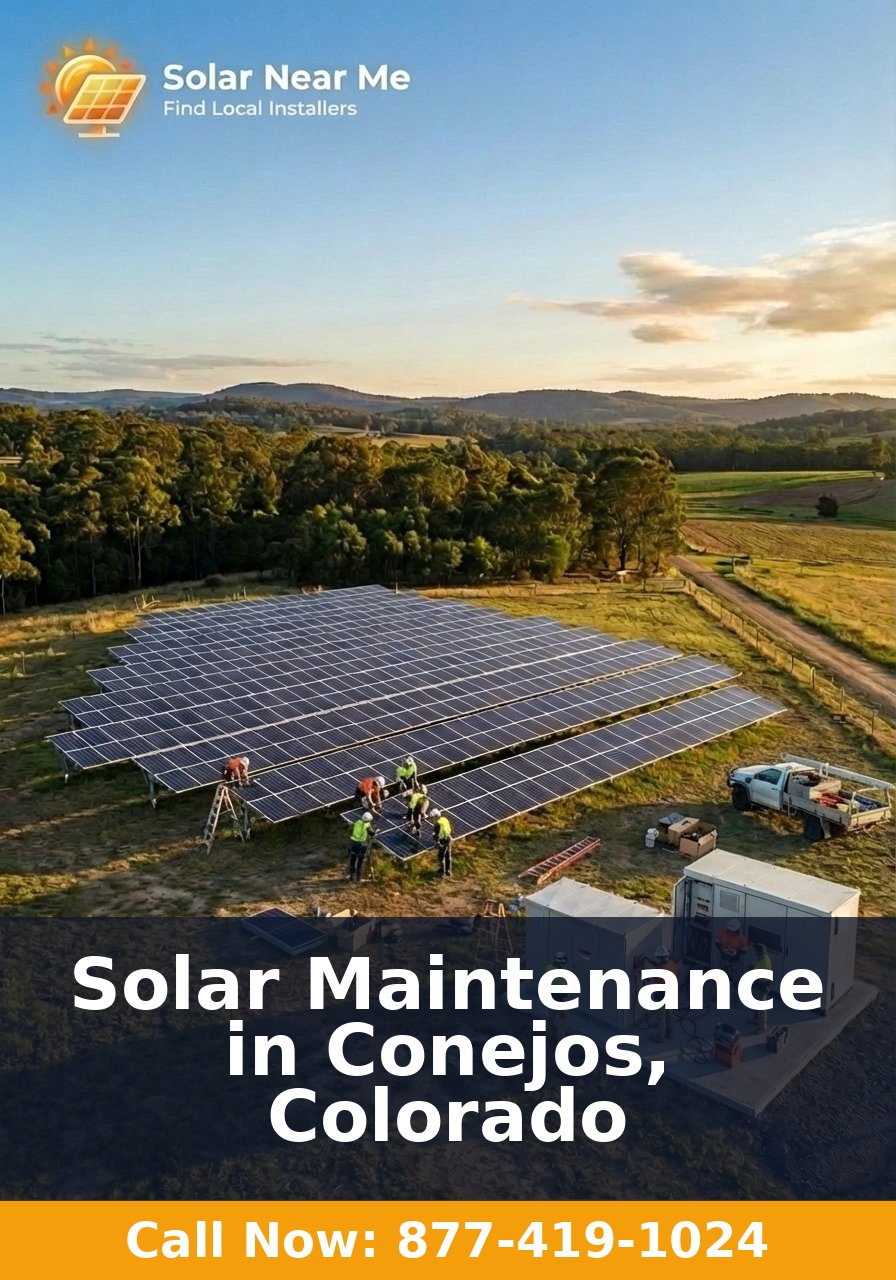 Solar Maintenance in Conejos, Colorado