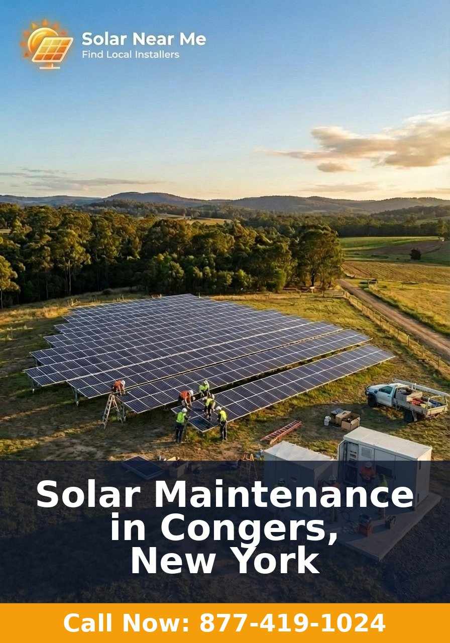 Solar Maintenance in Congers, New York