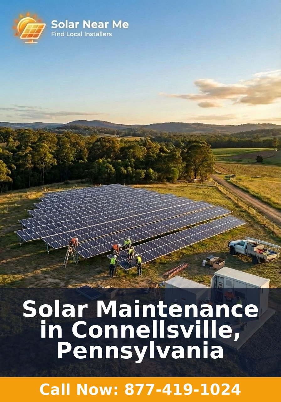 Solar Maintenance in Connellsville, Pennsylvania