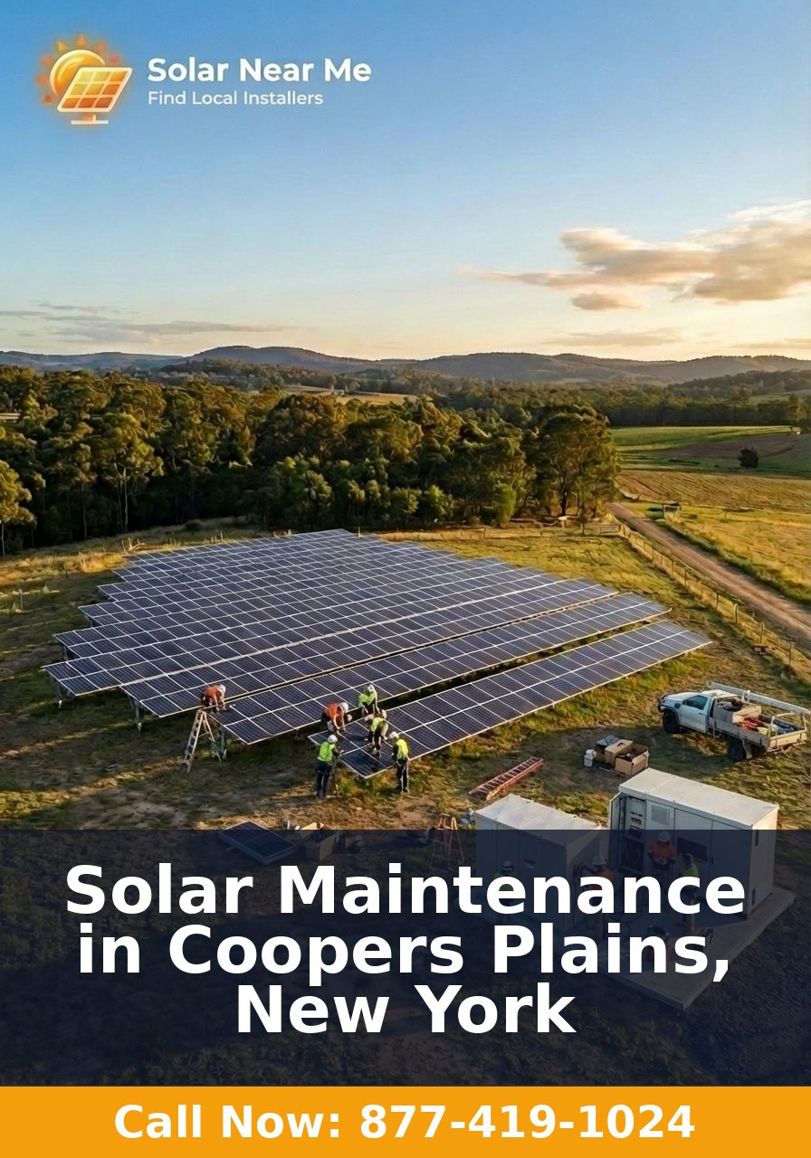 Solar Maintenance in Coopers Plains, New York