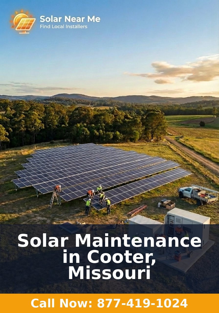 Solar Maintenance in Cooter, Missouri