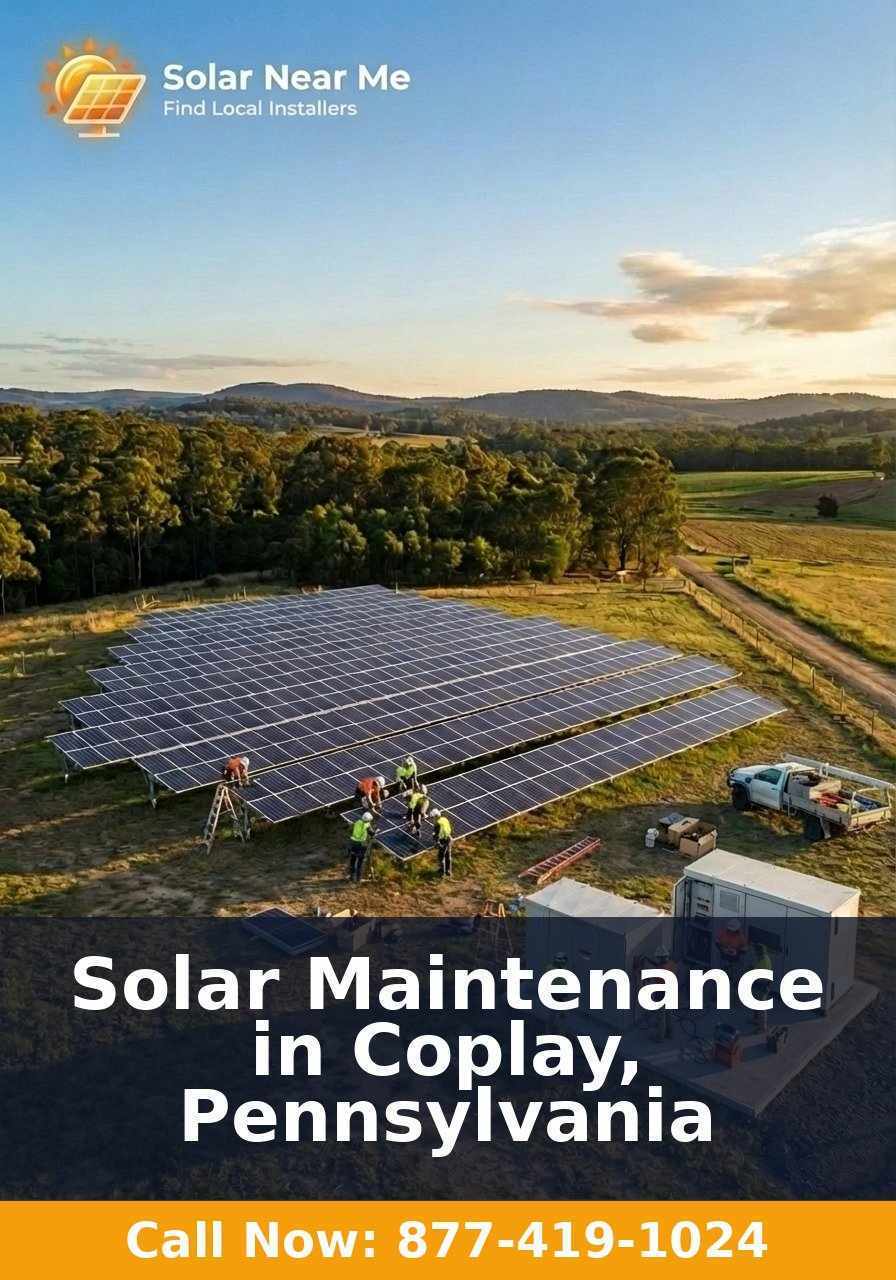 Solar Maintenance in Coplay, Pennsylvania