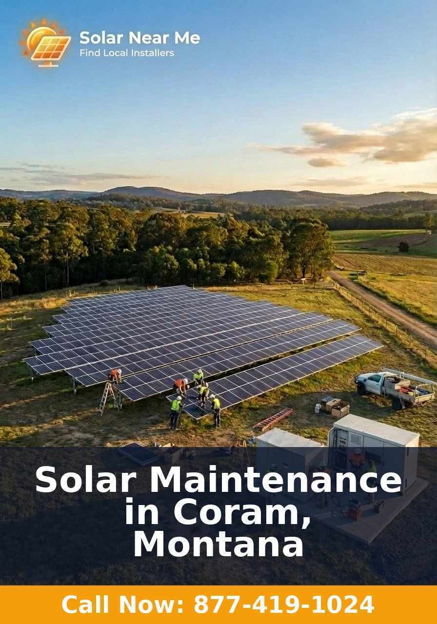 Solar Maintenance in Coram, Montana