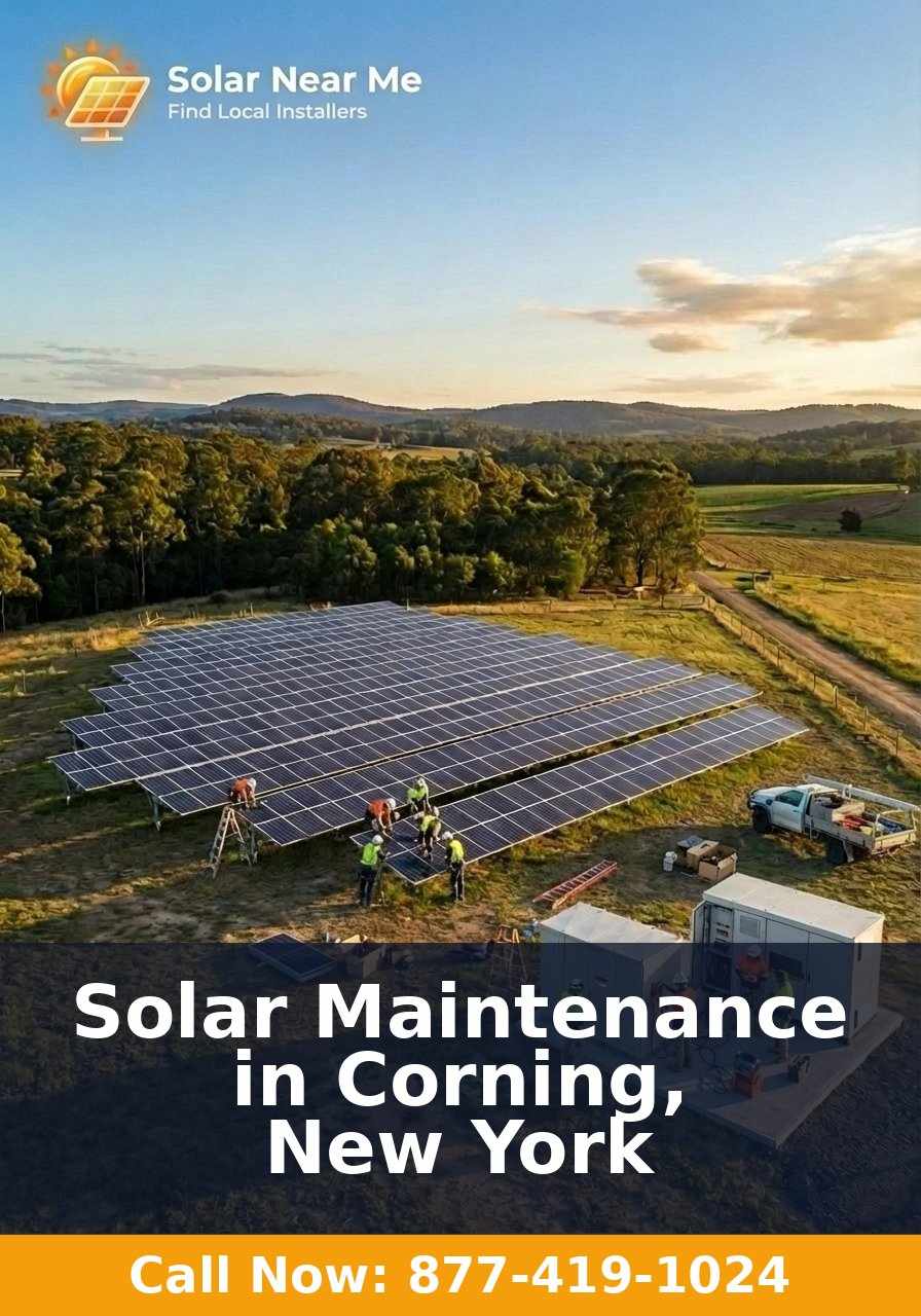 Solar Maintenance in Corning, New York
