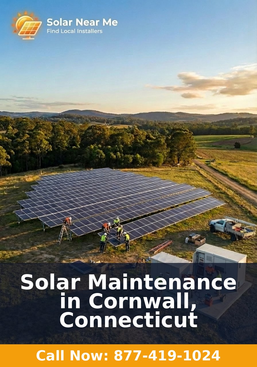 Solar Maintenance in Cornwall, Connecticut
