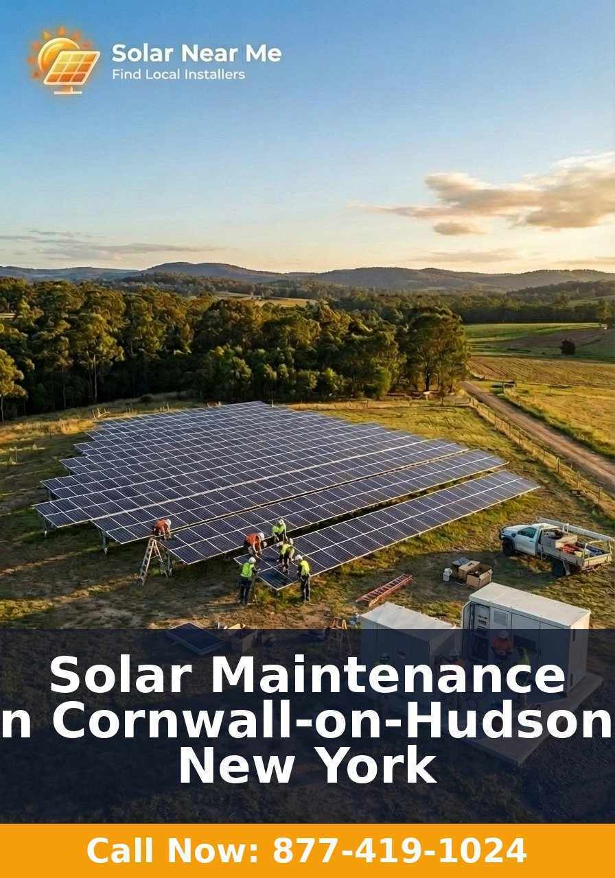 Solar Maintenance in Cornwall-on-Hudson, New York