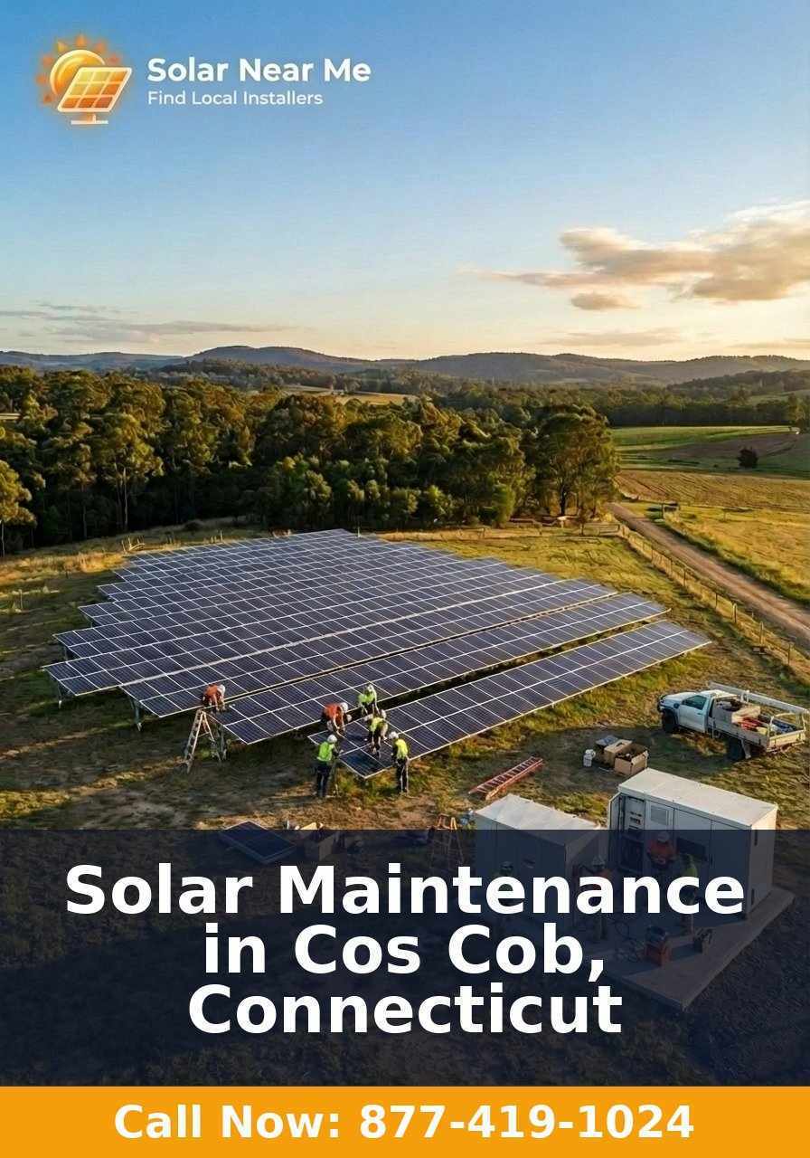 Solar Maintenance in Cos Cob, Connecticut