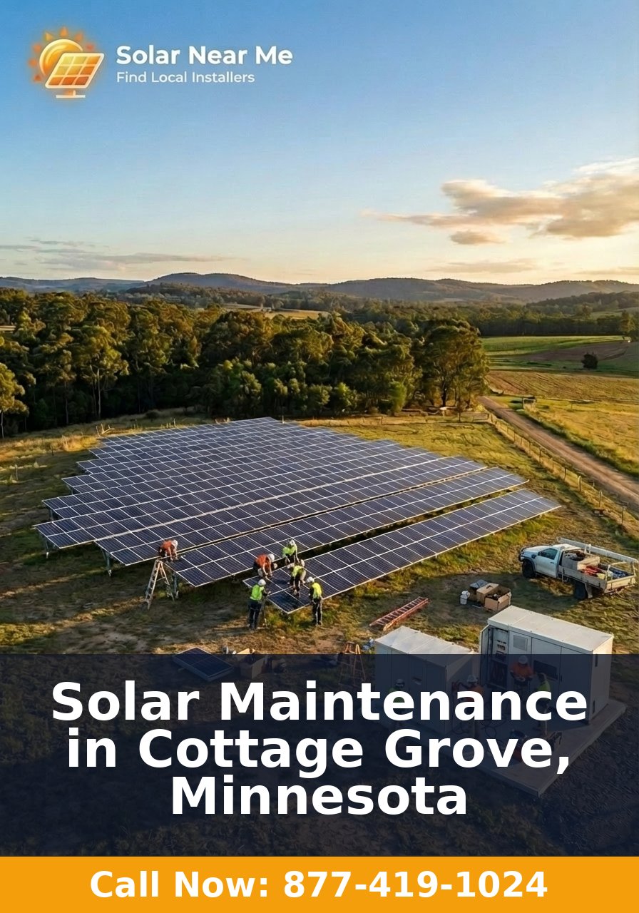 Solar Maintenance in Cottage Grove, Minnesota