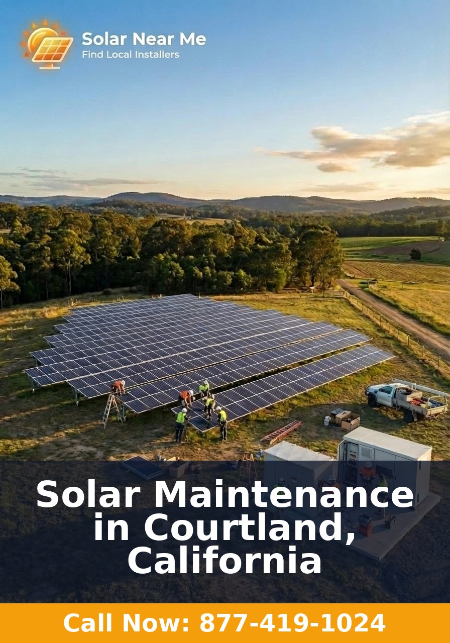 Solar Maintenance in Courtland, California