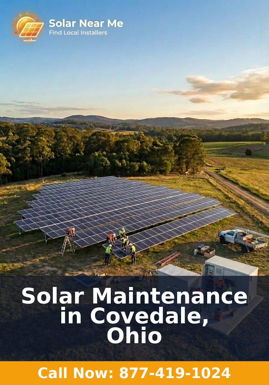 Solar Maintenance in Covedale, Ohio