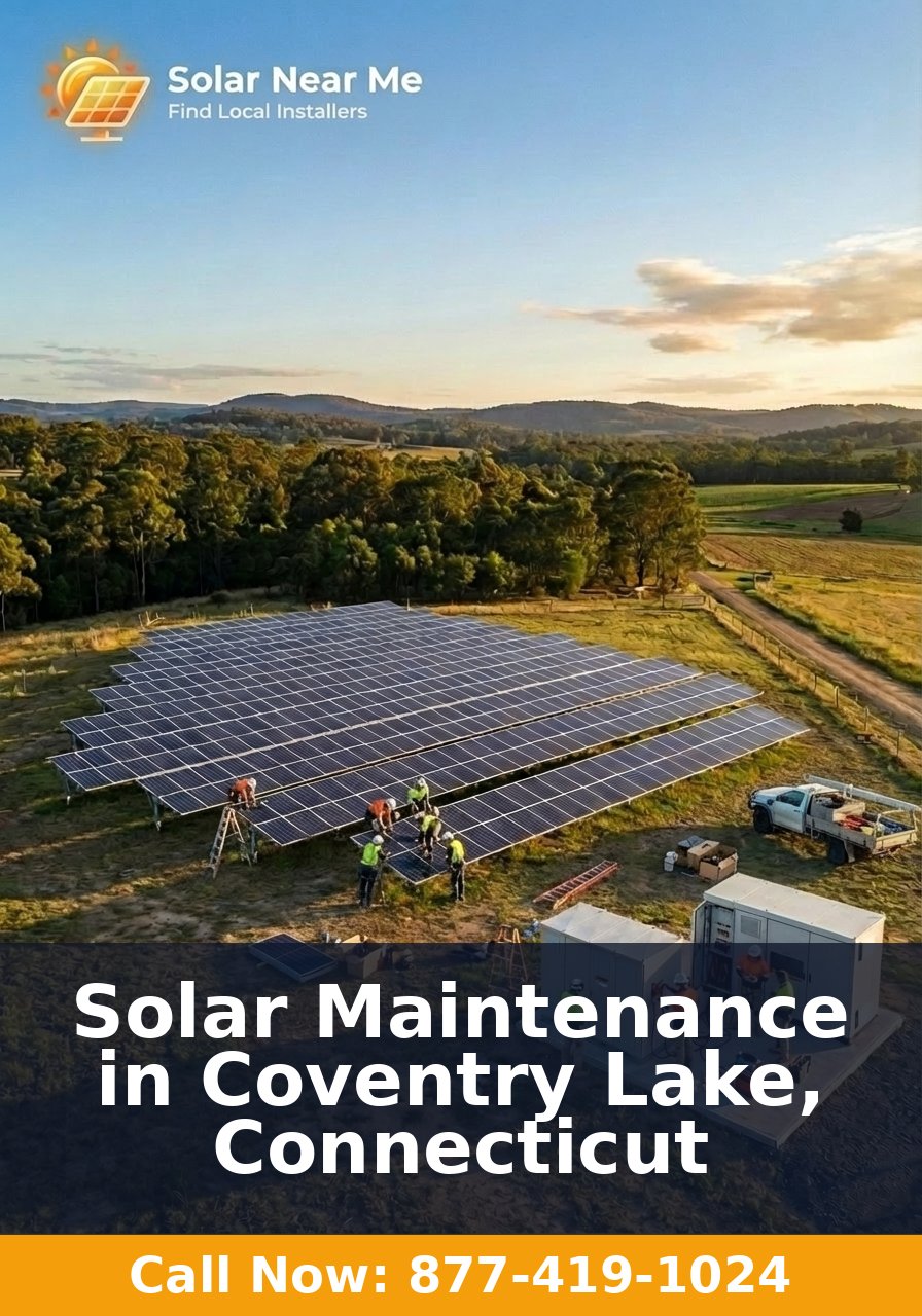 Solar Maintenance in Coventry Lake, Connecticut