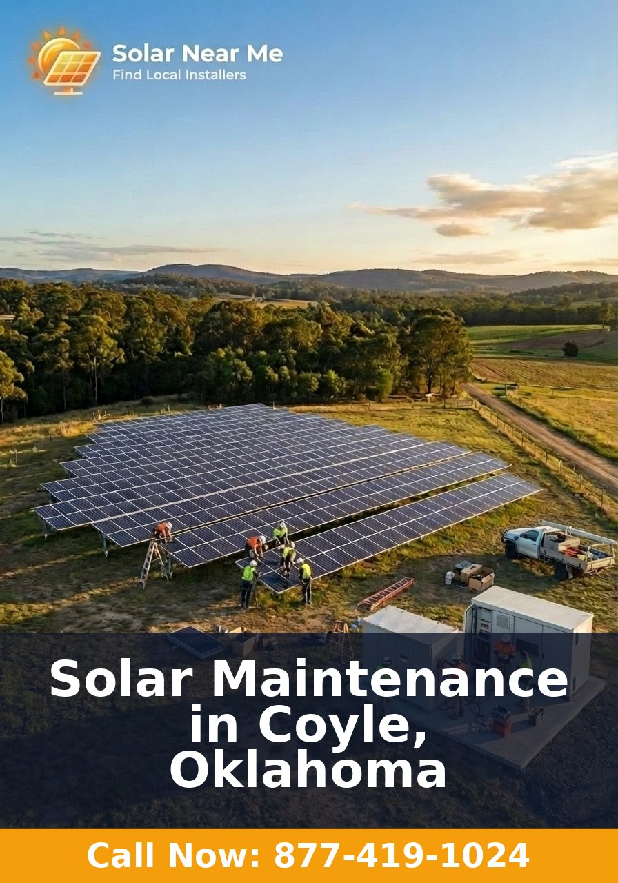 Solar Maintenance in Coyle, Oklahoma