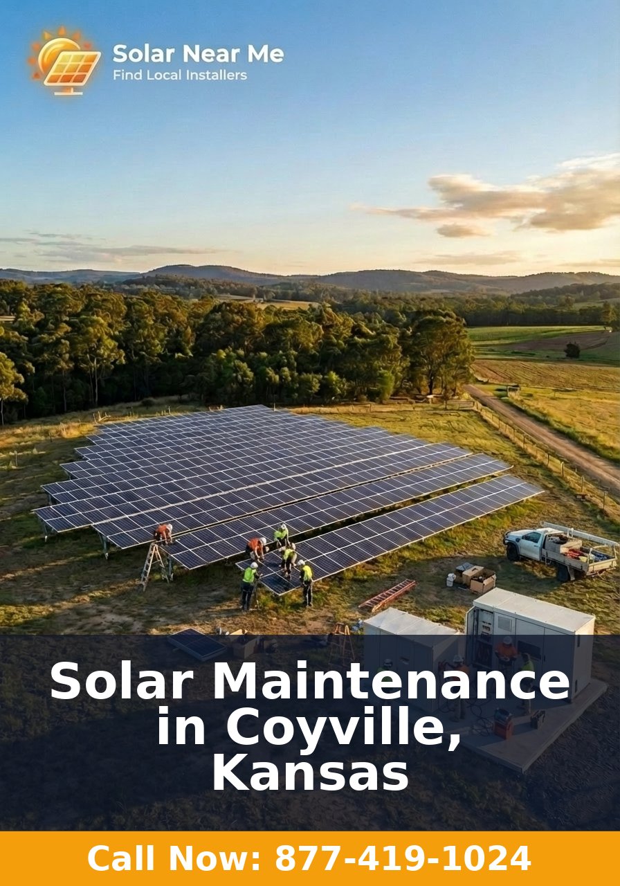 Solar Maintenance in Coyville, Kansas