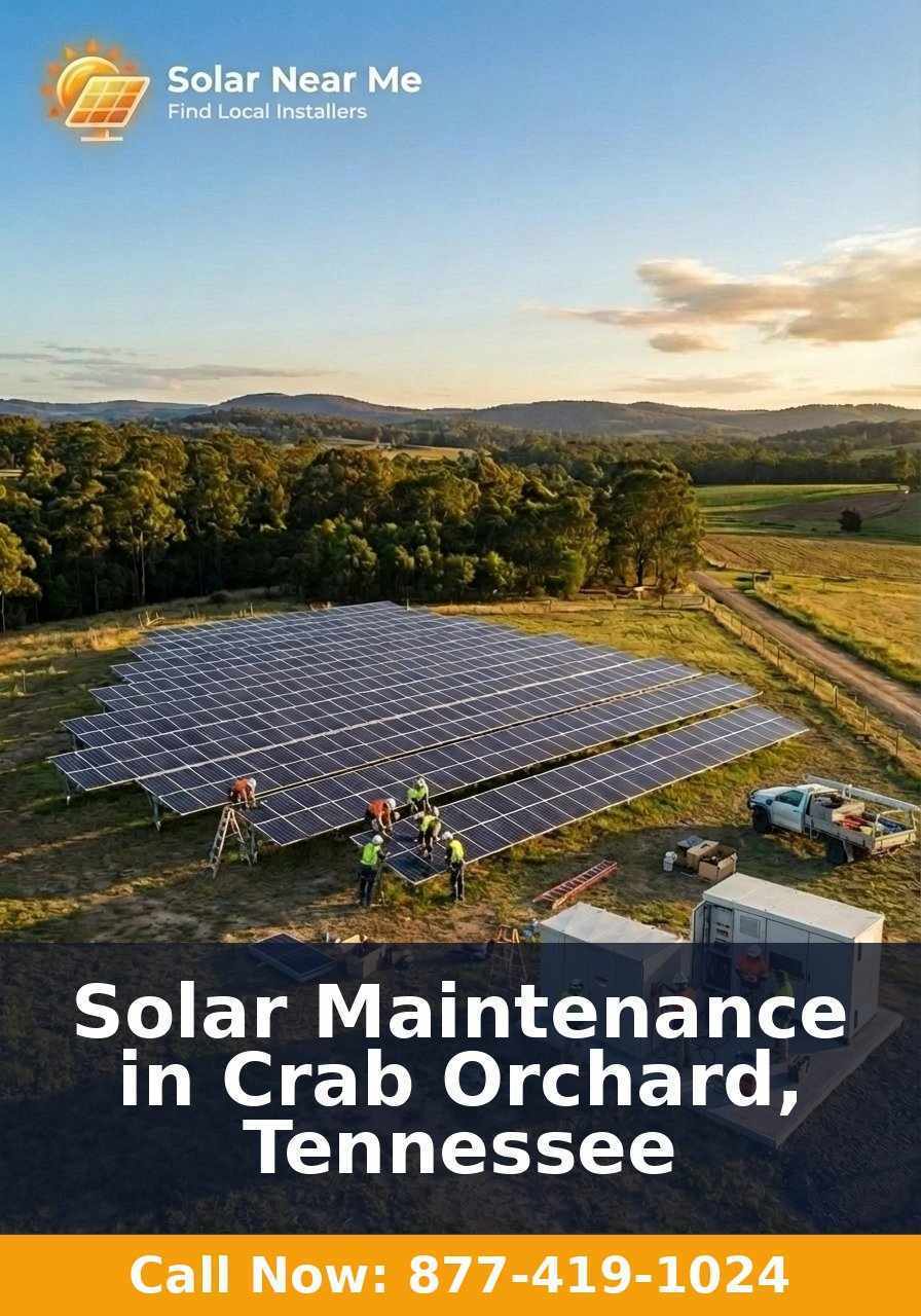 Solar Maintenance in Crab Orchard, Tennessee