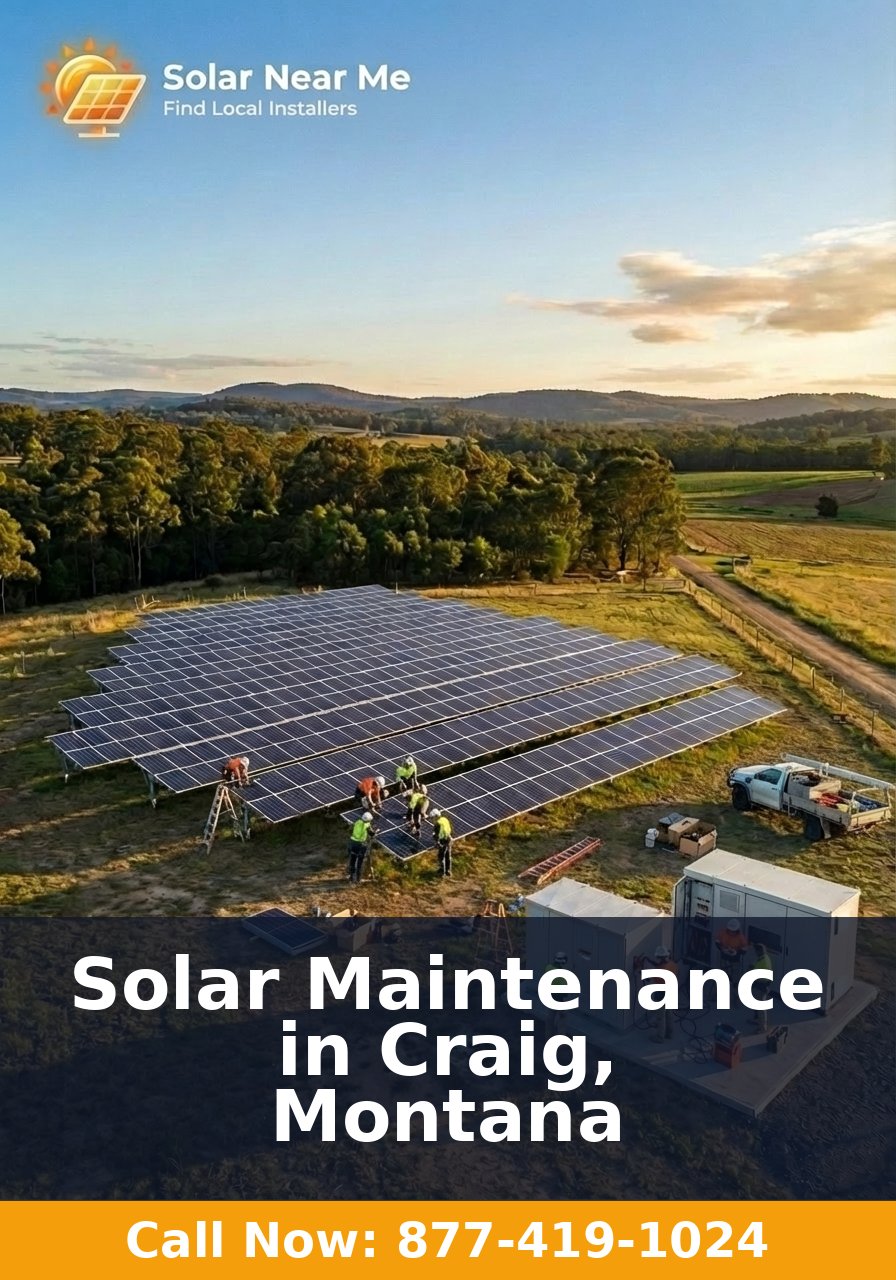 Solar Maintenance in Craig, Montana