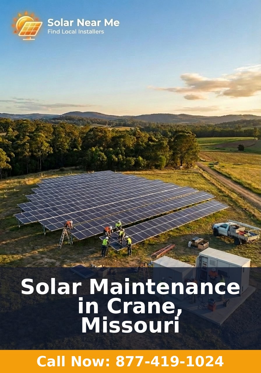 Solar Maintenance in Crane, Missouri