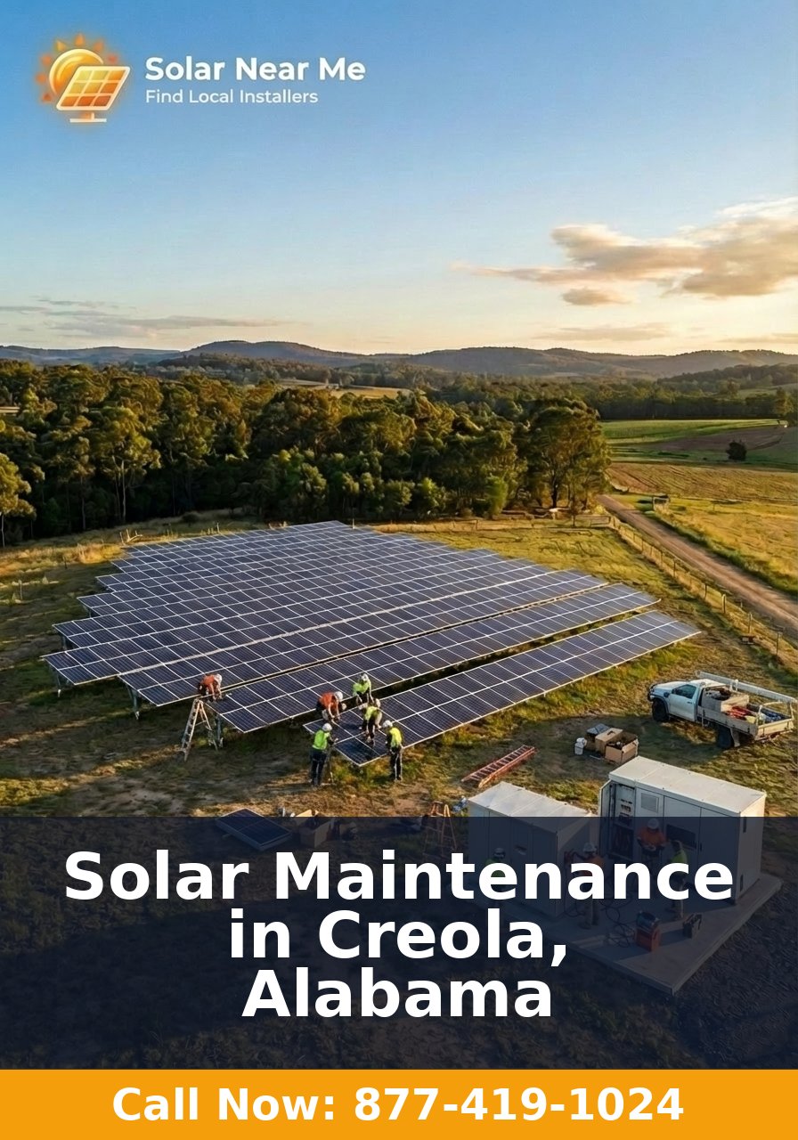 Solar Maintenance in Creola, Alabama