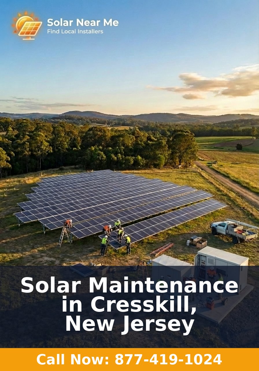 Solar Maintenance in Cresskill, New Jersey
