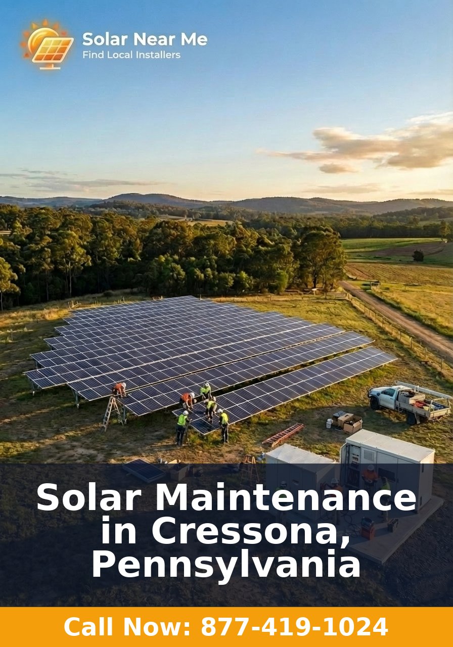 Solar Maintenance in Cressona, Pennsylvania
