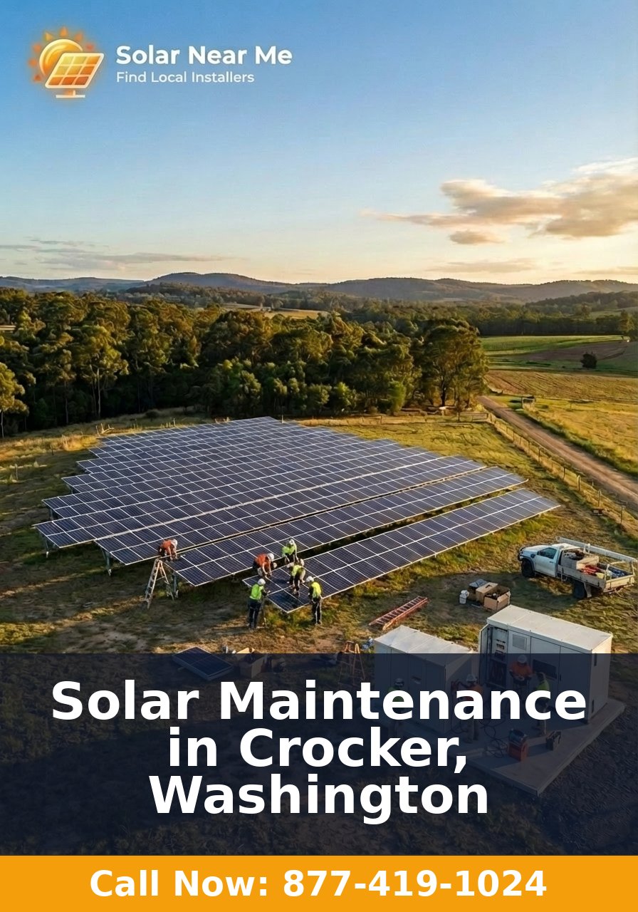 Solar Maintenance in Crocker, Washington