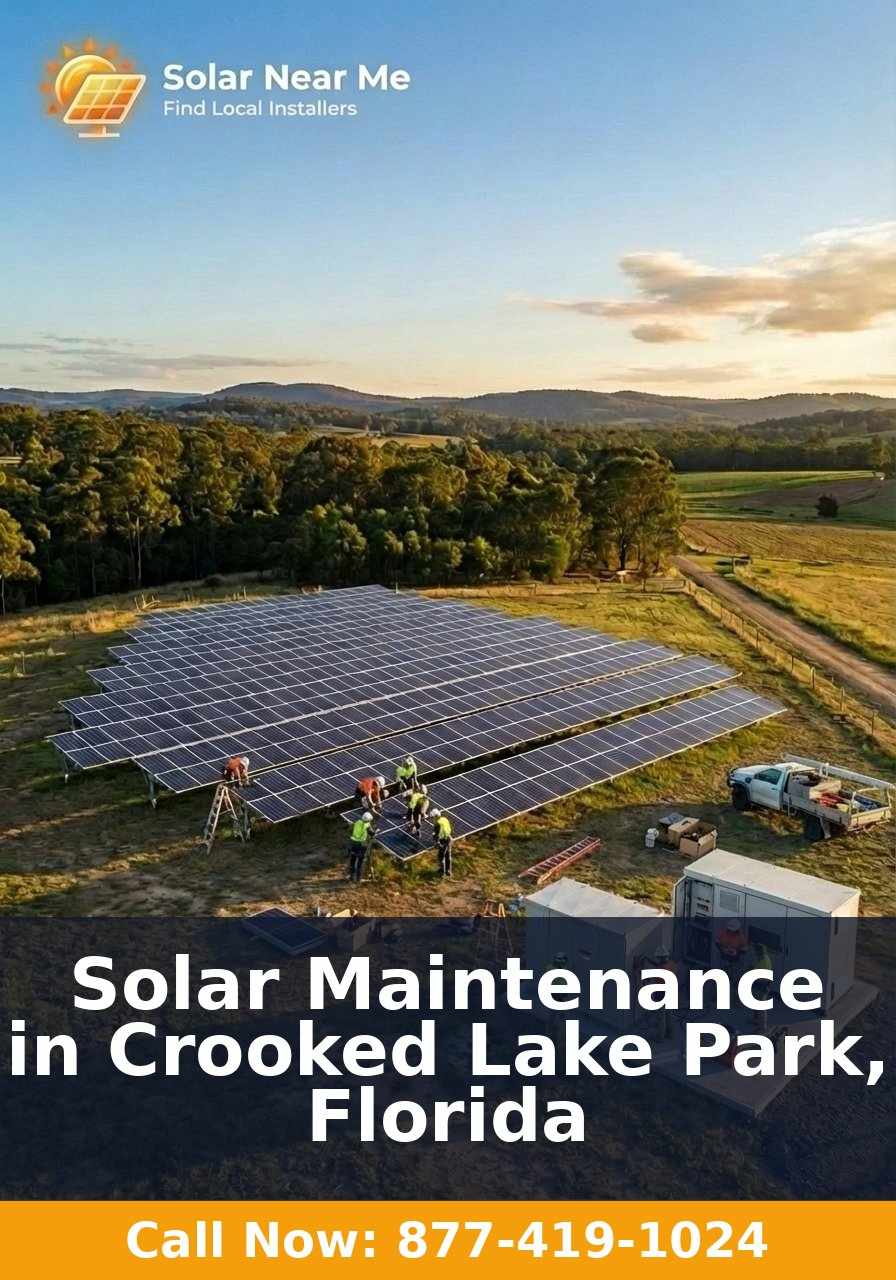 Solar Maintenance in Crooked Lake Park, Florida