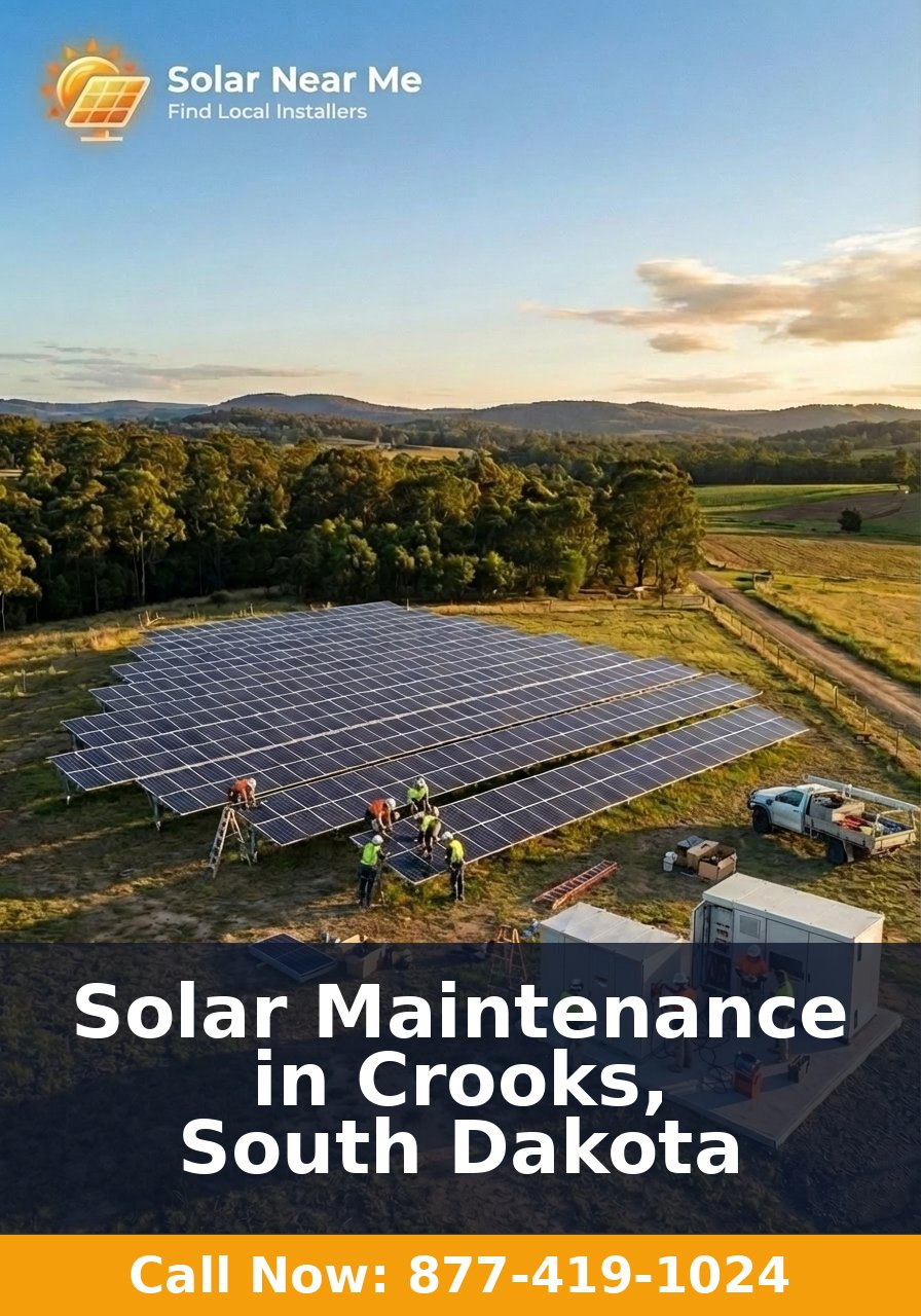 Solar Maintenance in Crooks, South Dakota
