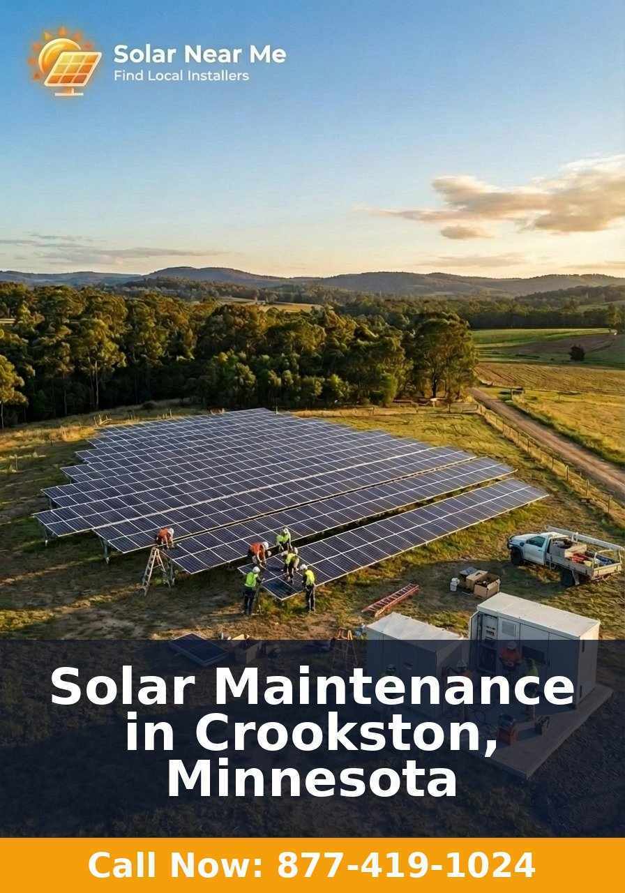 Solar Maintenance in Crookston, Minnesota