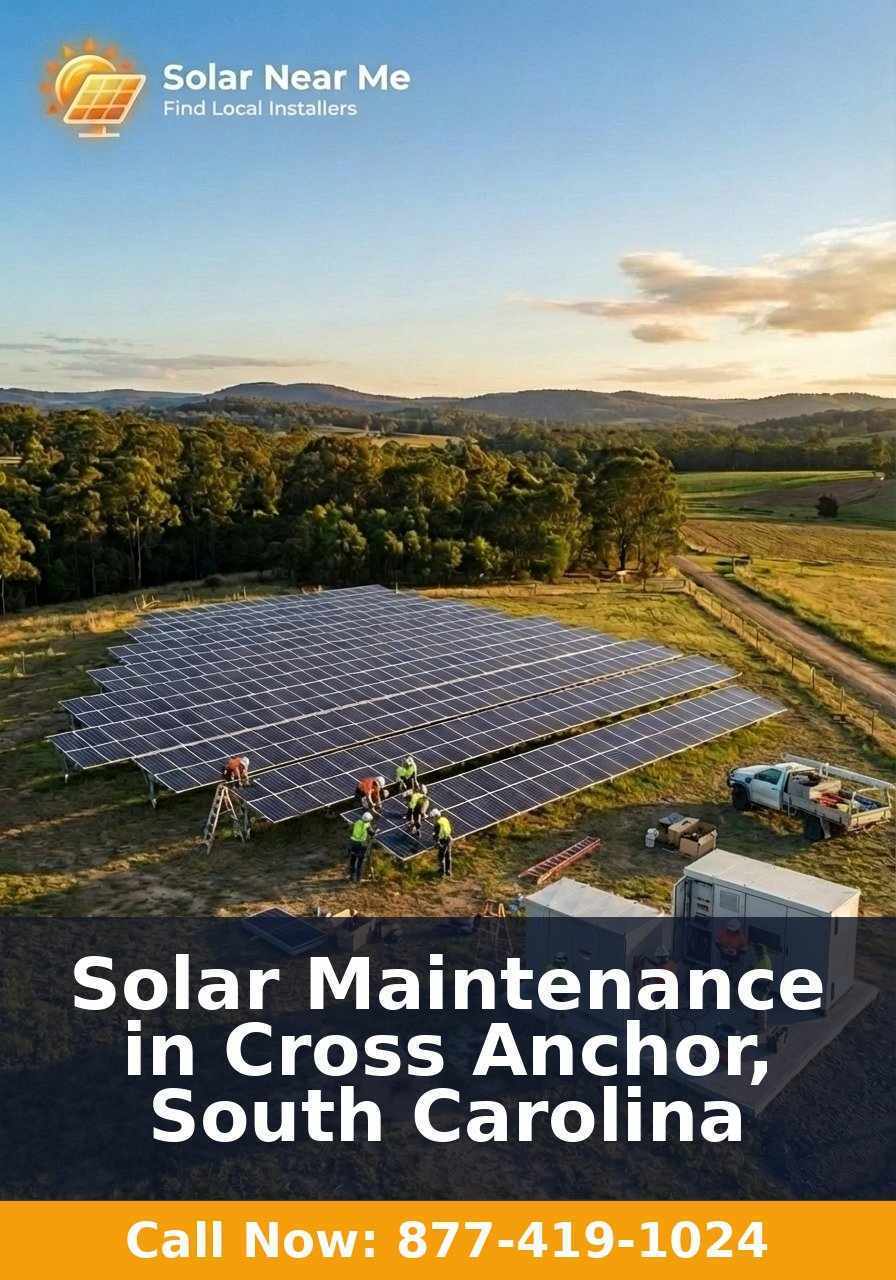 Solar Maintenance in Cross Anchor, South Carolina