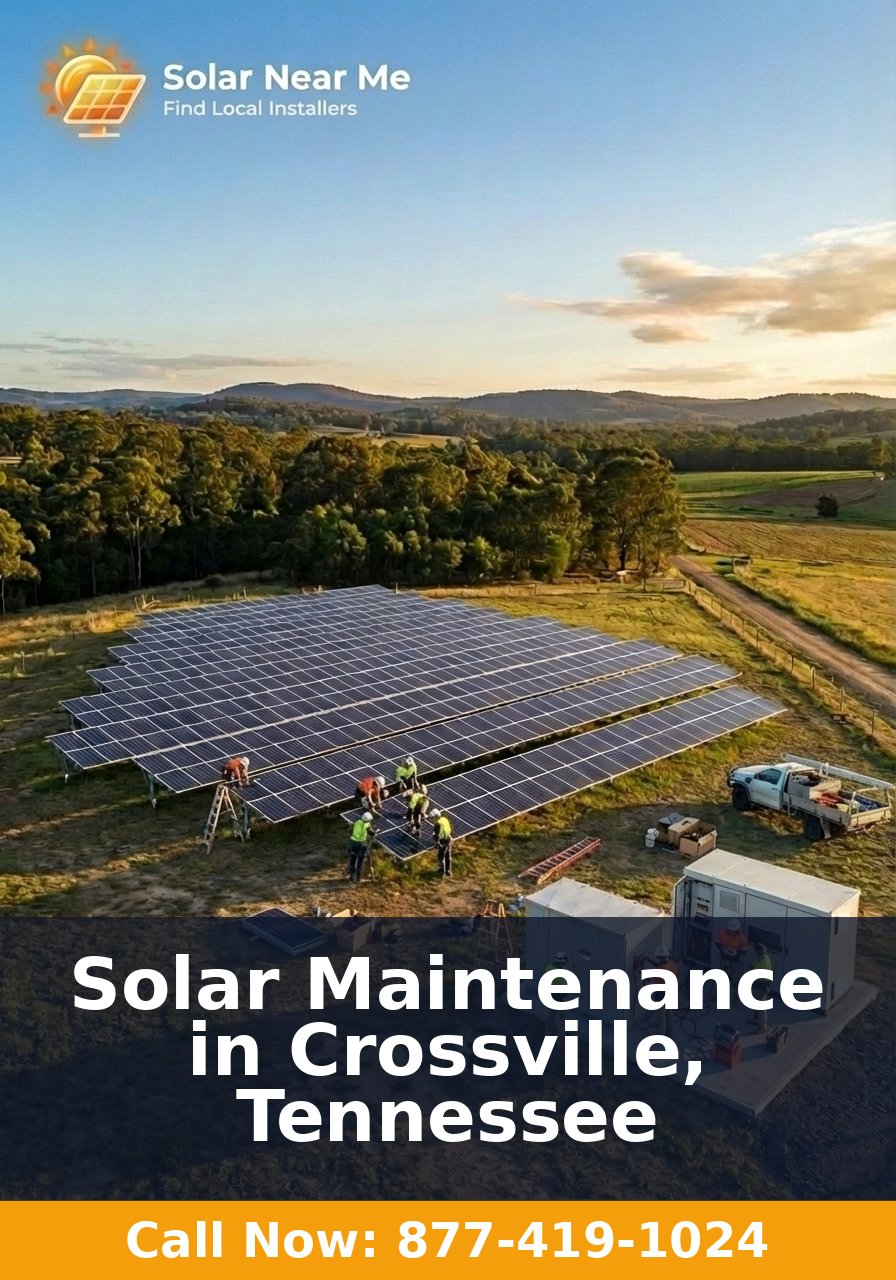 Solar Maintenance in Crossville, Tennessee