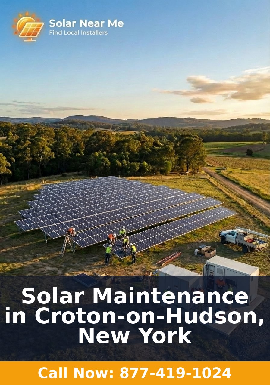 Solar Maintenance in Croton-on-Hudson, New York