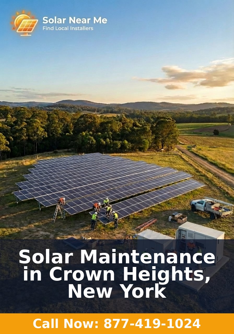 Solar Maintenance in Crown Heights, New York