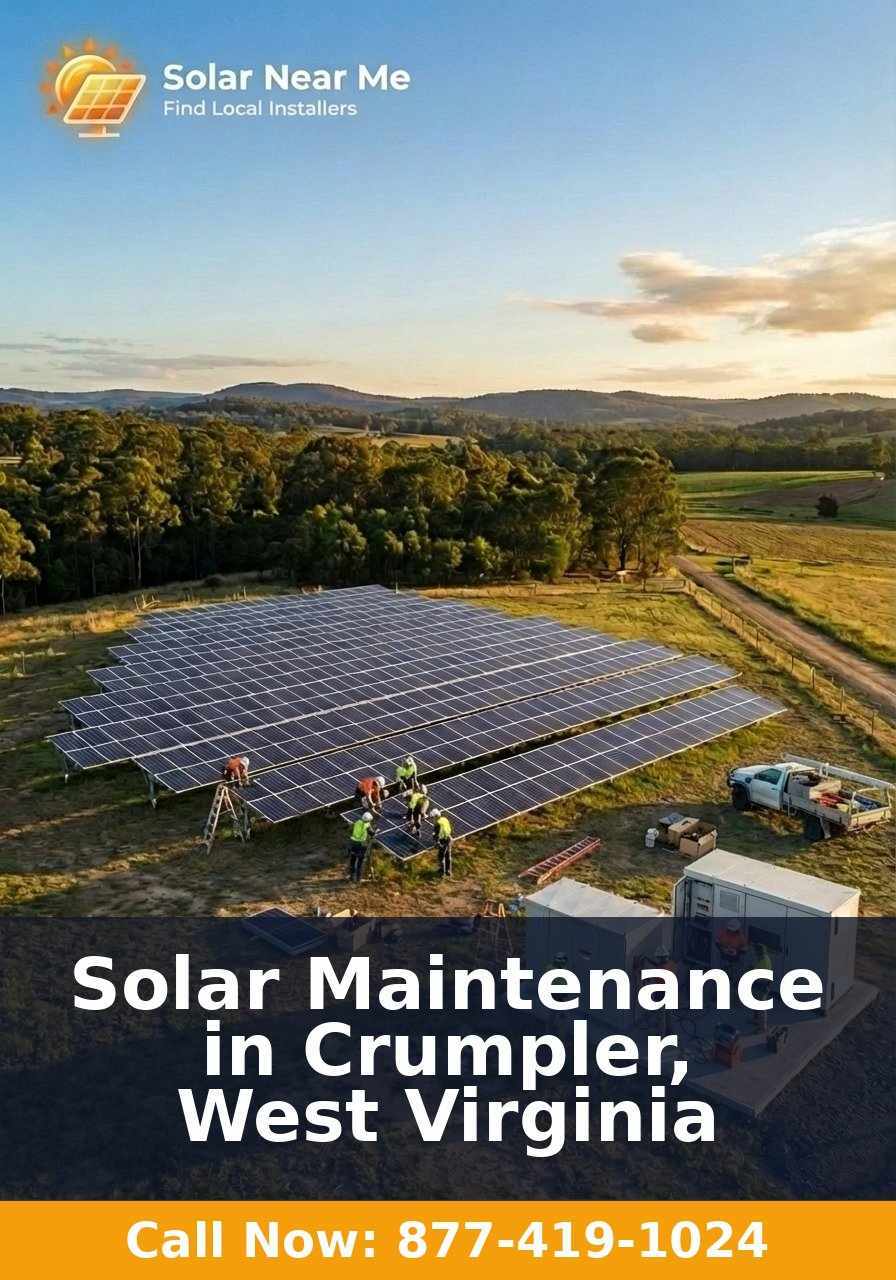 Solar Maintenance in Crumpler, West Virginia