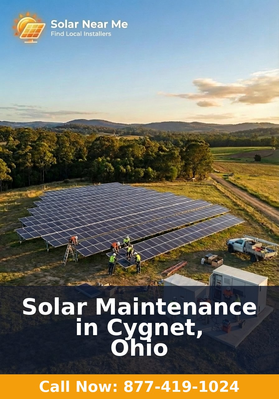 Solar Maintenance in Cygnet, Ohio