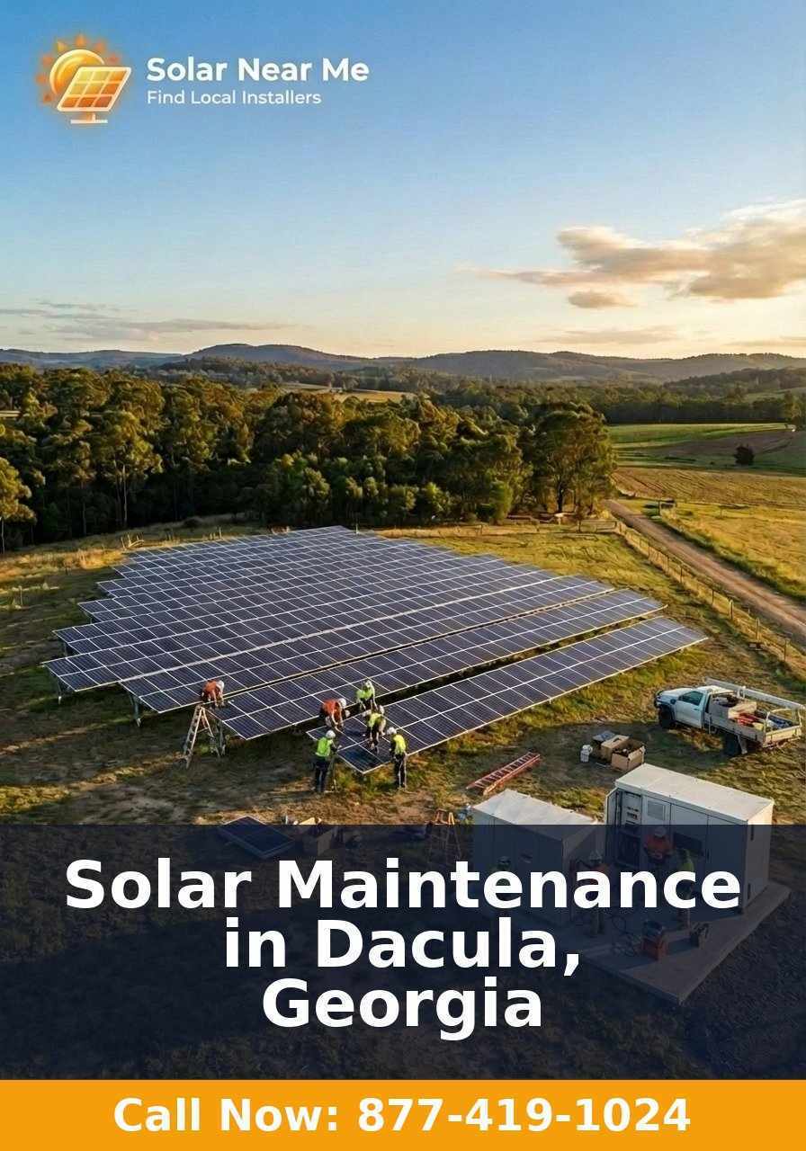 Solar Maintenance in Dacula, Georgia