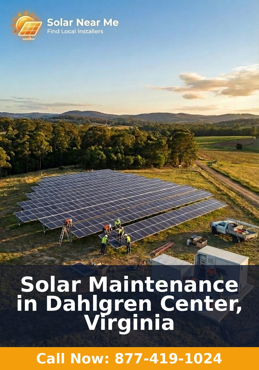 Solar Maintenance in Dahlgren Center, Virginia