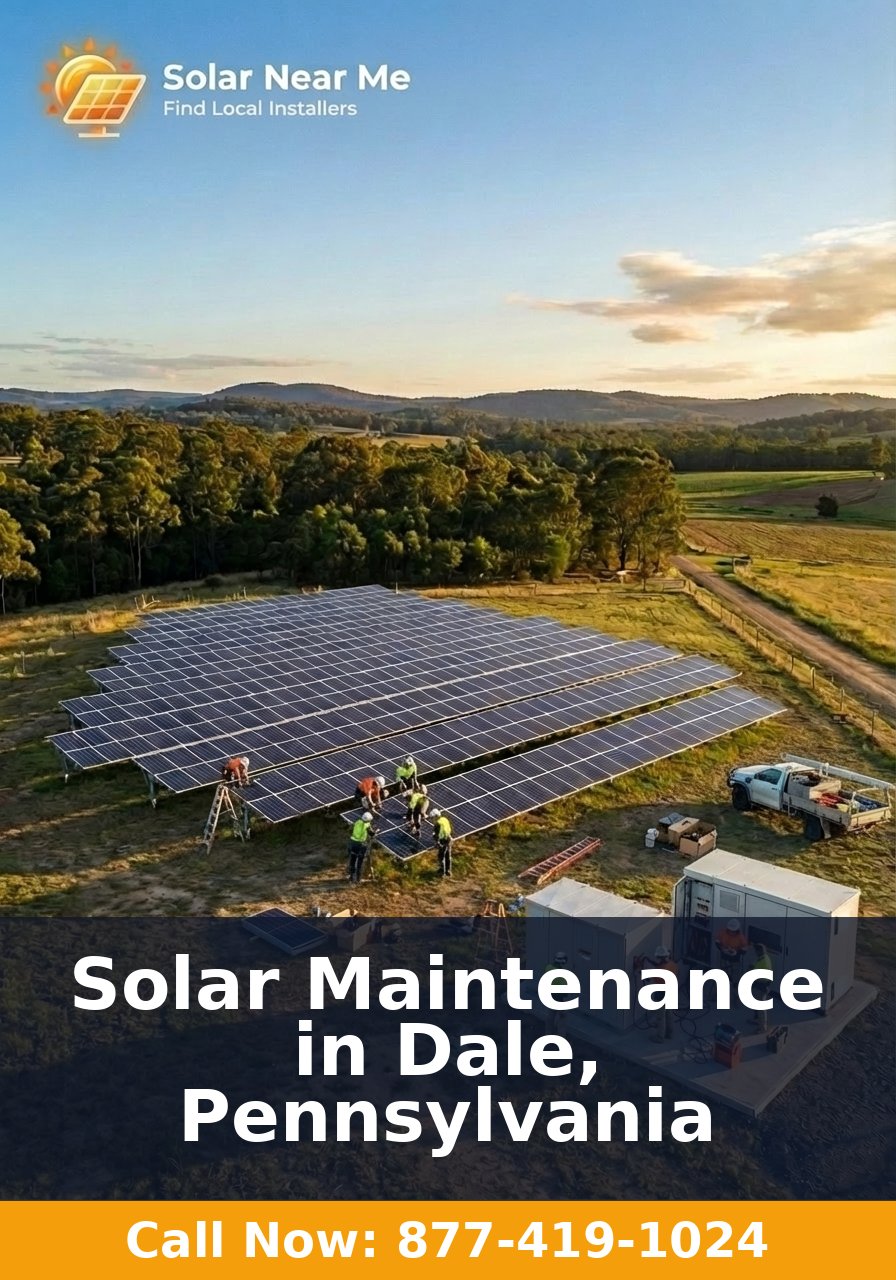 Solar Maintenance in Dale, Pennsylvania