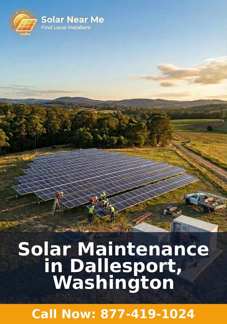 Solar Maintenance in Dallesport, Washington