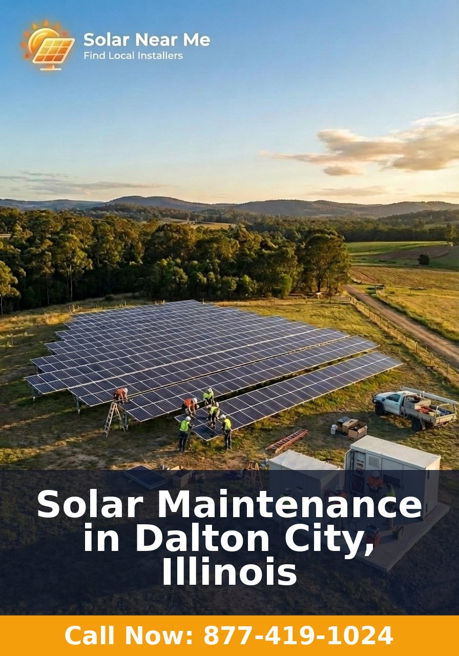 Solar Maintenance in Dalton City, Illinois