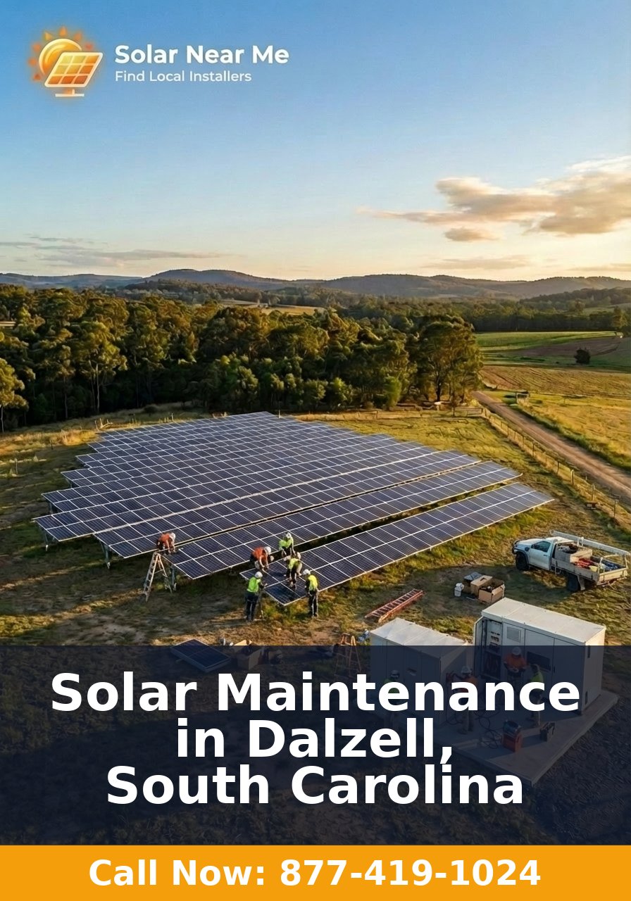 Solar Maintenance in Dalzell, South Carolina
