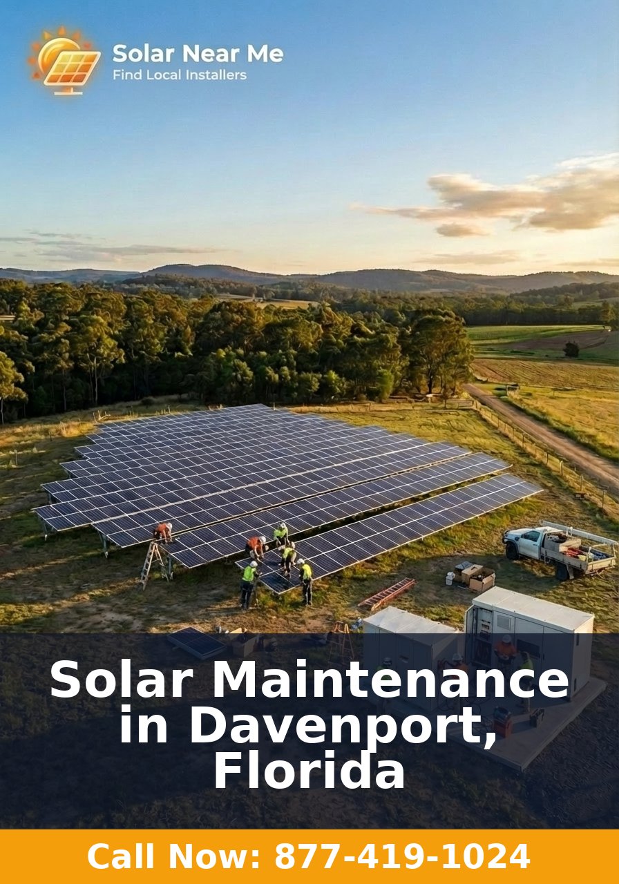 Solar Maintenance in Davenport, Florida