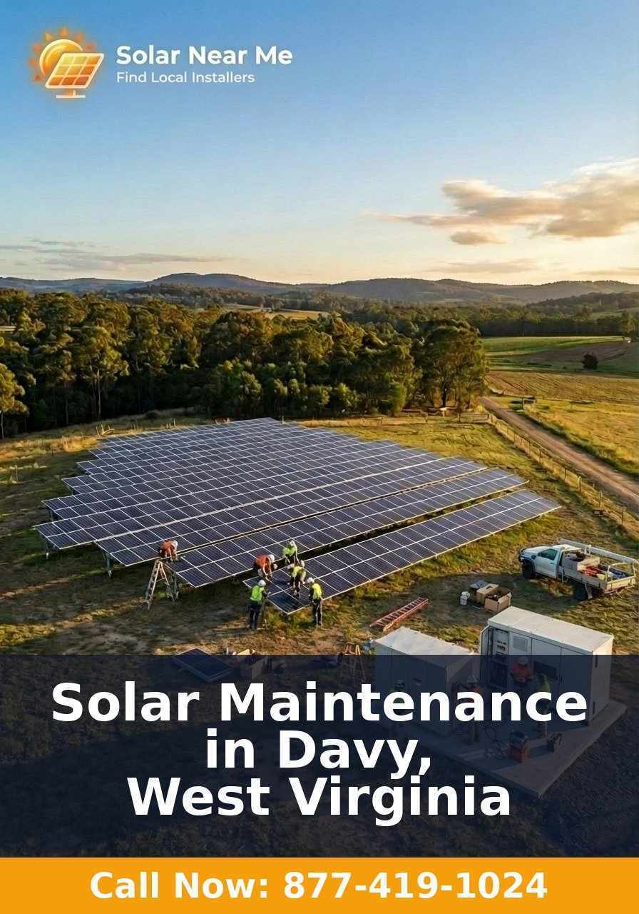Solar Maintenance in Davy, West Virginia