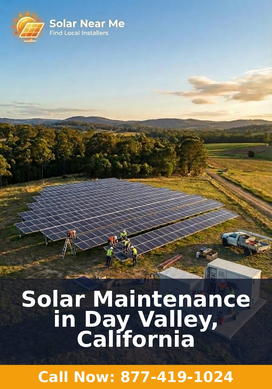 Solar Maintenance in Day Valley, California