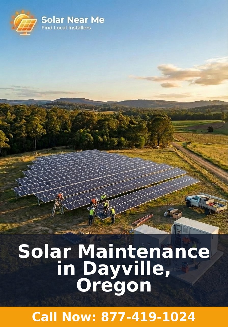 Solar Maintenance in Dayville, Oregon
