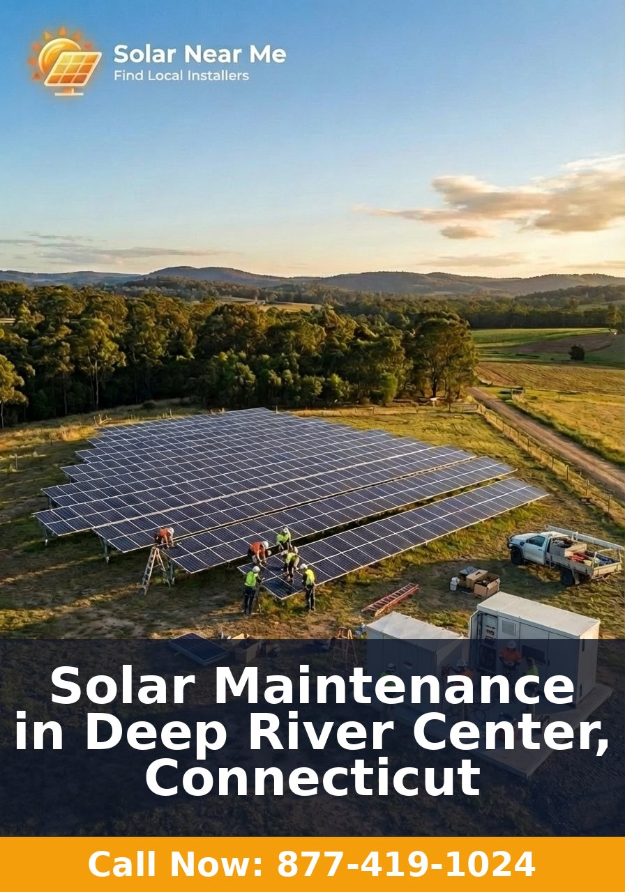 Solar Maintenance in Deep River Center, Connecticut