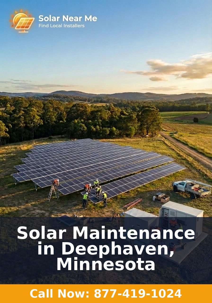 Solar Maintenance in Deephaven, Minnesota