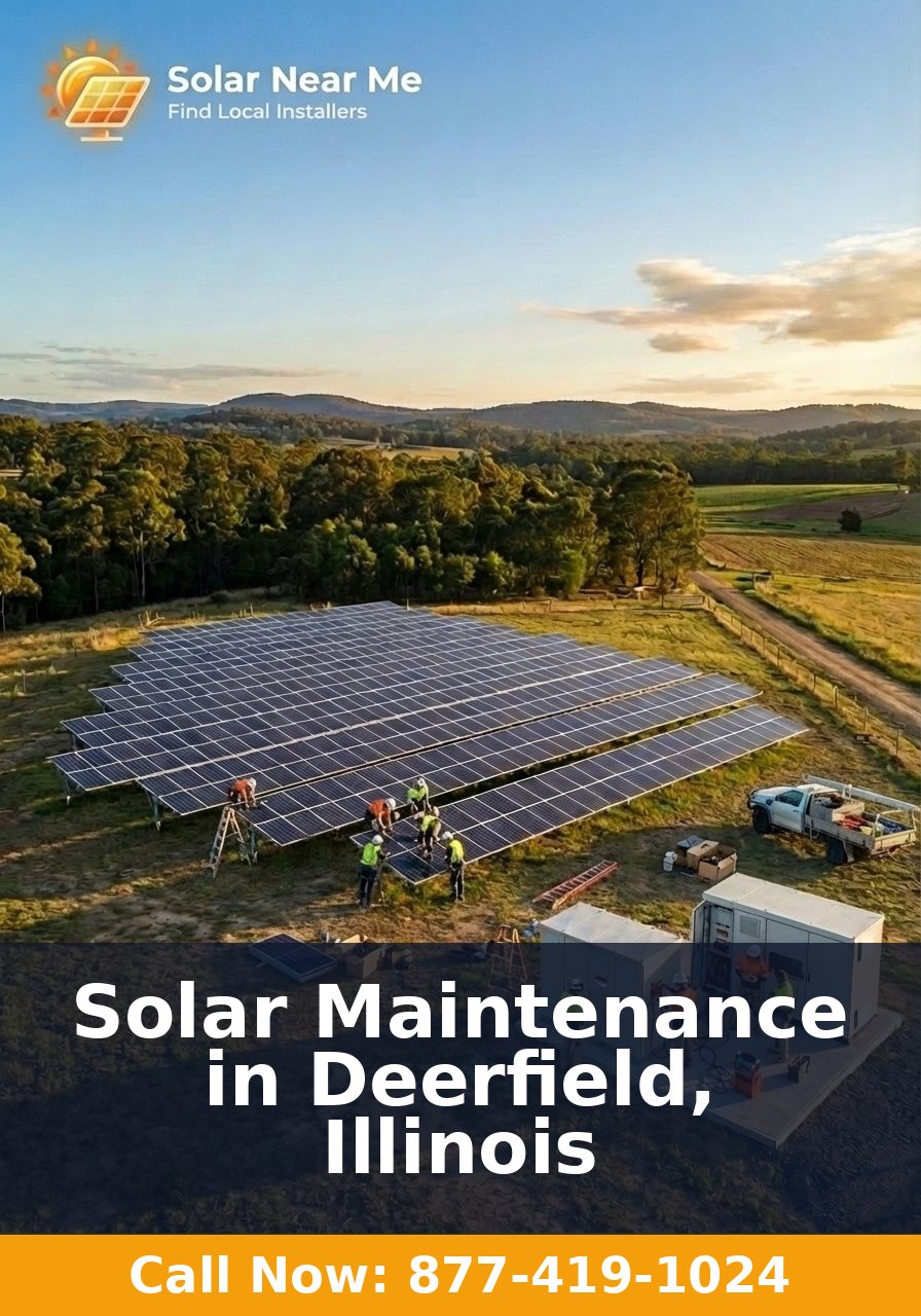 Solar Maintenance in Deerfield, Illinois