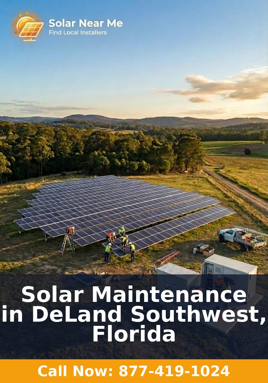 Solar Maintenance in DeLand Southwest, Florida