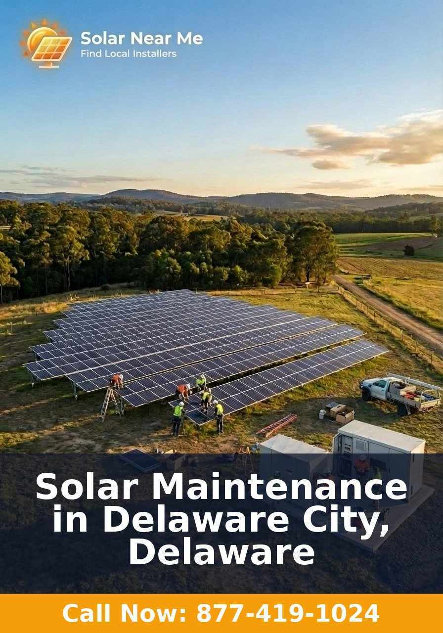 Solar Maintenance in Delaware City, Delaware